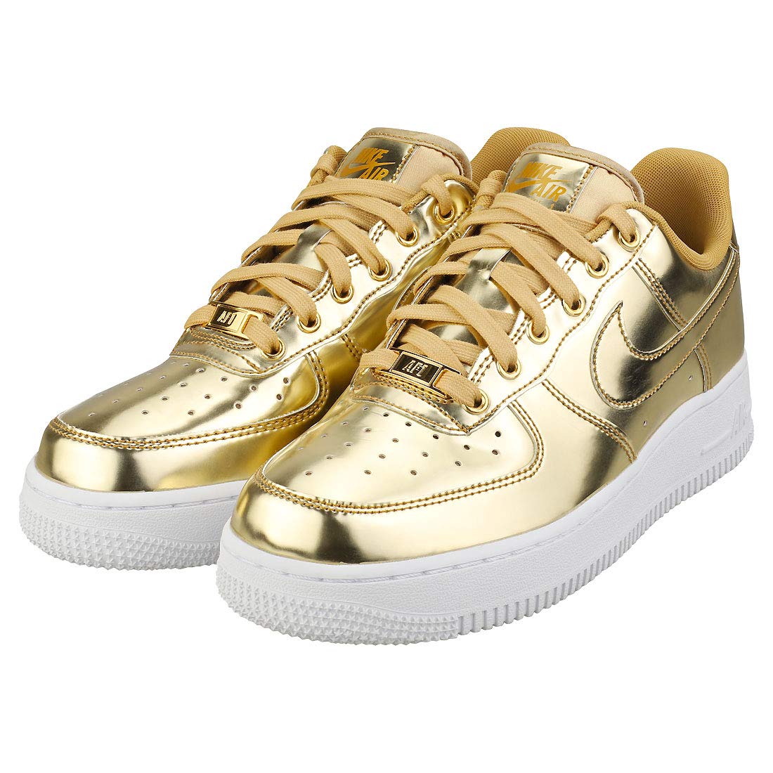 Nike Womens W Air Force 1 SP CQ6566 700 Metallic Gold - Size 7W