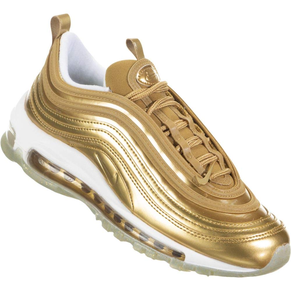 Nike Womens Air Max 97 LX Casual Sneakers Metallic Gold