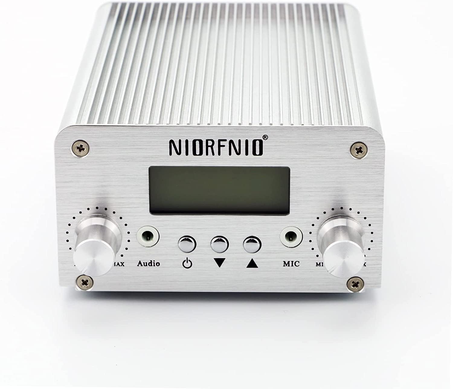 NIORFNIO 15W Fm Transmitter - Bluetooth Wireless Stereo Broadcasting Range 87-108mhz Transmitter, Used in Churches, Cars, Shopping Malls, Lecture Halls, Private Radio Stations