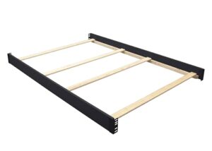 full size conversion kit bed rails for rowen crib by simmons kids & delta children - #0050 (black espresso - 907)