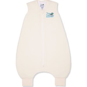 baby merlin's magic dream sack walker - microfleece baby wearable blanket - cream - baby sleep sack 12-18 months