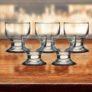 DISCOUNT PROMOS Lexington Mini Wine Tasting Glasses 3.5 oz. Set of 12, Bulk Pack - Restaurant Glassware, Perfect for Red Wine, White Wine, Cocktails, Other Beverages - Clear