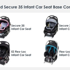 Baby Trend Secure 35 Infant Car Seat Base, Black