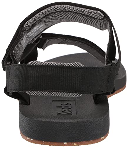 Keds Women's Trio Eco Sport Sandal, Black, 9