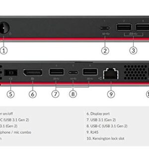 Lenovo ThinkCentre M90n, i5-8265U, UHD Graphics 620, 8GB, 512GB SSD, Win 10 Pro