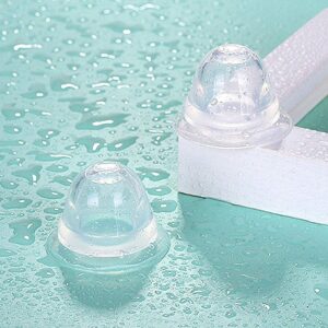 2 Pcs Nipple Corrector Nipple Pullers Everters for Flat and Inverted Nipples with Travel Case for Breast Feeding Nursing Mothers