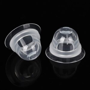 2 Pcs Nipple Corrector Nipple Pullers Everters for Flat and Inverted Nipples with Travel Case for Breast Feeding Nursing Mothers