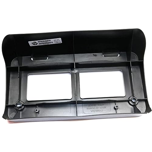 I-Match Auto Parts Front License Plate Frame Bracket Tag Holder,Black Textured for 2016 2017 2018 2019 2020 2021 2022 2023 Toyota Tacoma 2WD - 4WD 7510104011 TO1068134