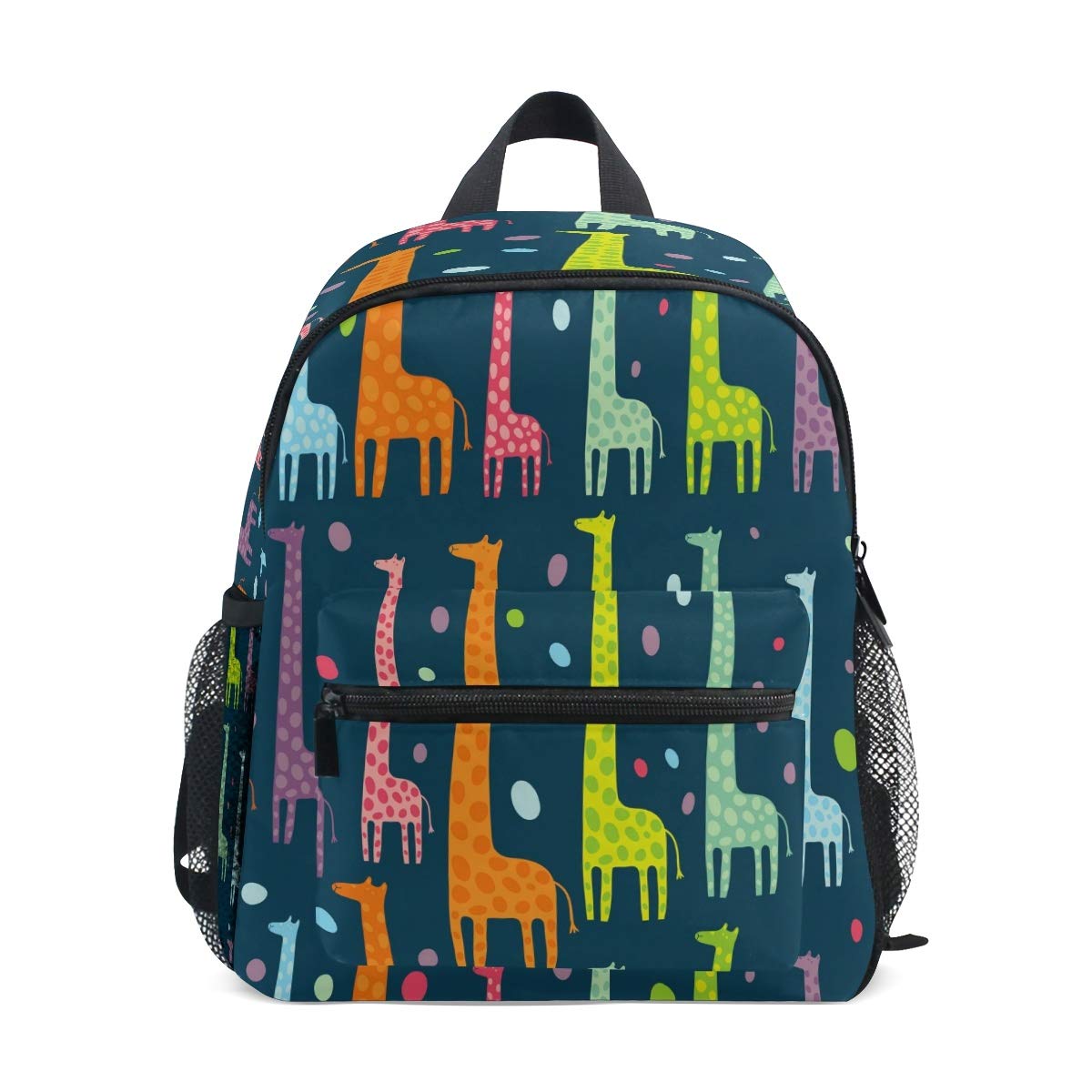 Giraffes Toddler Backpack Preschool Backpack Travel Bag for 3-8 Years Baby Girl Boy