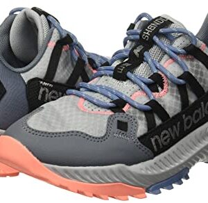 New Balance Women's DynaSoft Shando V1 Trail Running Shoe, Light Cyclone/Ocean Grey/Paradise Pink, 8.5