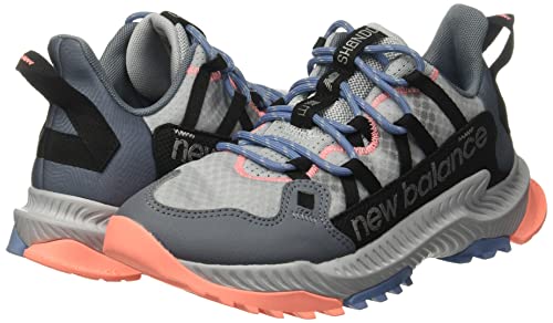 New Balance Women's DynaSoft Shando V1 Trail Running Shoe, Light Cyclone/Ocean Grey/Paradise Pink, 8.5