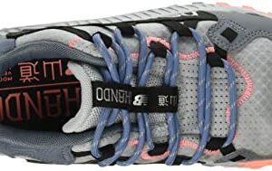 New Balance Women's DynaSoft Shando V1 Trail Running Shoe, Light Cyclone/Ocean Grey/Paradise Pink, 8.5