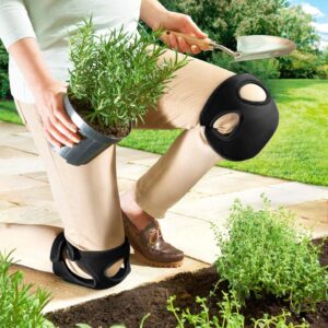 Home Garden Knee Pads Ultra Thick Soft Memory Foam Kneeler Knee Protection Cushion Adjustable Knee Braces Kneepads for Gardening Cleaning Kneeling Scrubbing Floors Working