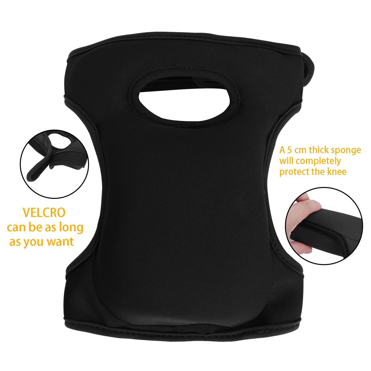 Home Garden Knee Pads Ultra Thick Soft Memory Foam Kneeler Knee Protection Cushion Adjustable Knee Braces Kneepads for Gardening Cleaning Kneeling Scrubbing Floors Working