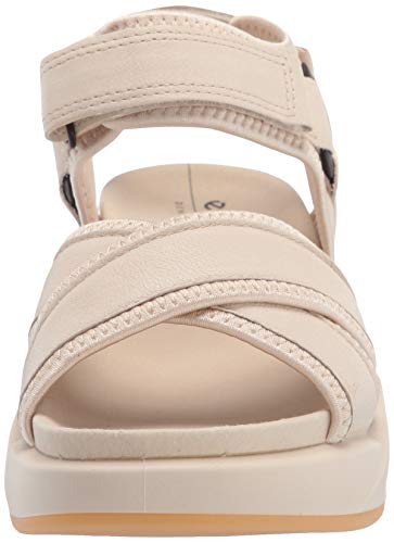 ECCO Women's Chunky Sport Sandal, Limestone, 9-9.5