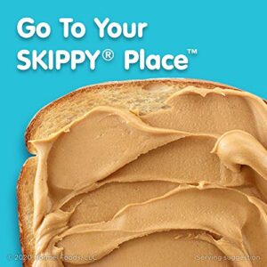 SKIPPY Creamy Peanut Butter Individual Squeeze Packs, 9.2 Ounce, (8 Pouches, Pack of 8)