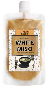 white miso paste (shiro) 3 month fermented, usda organic, kosher. by tzum essen | small (6 oz)