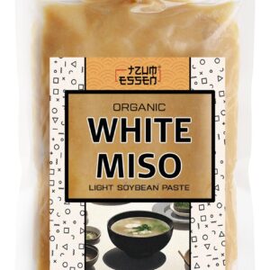 White Miso Paste (Shiro) 3 Month Fermented, USDA Organic, Kosher. by Tzum Essen | Small (6 oz)
