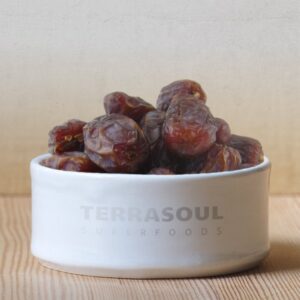 Terrasoul Superfoods Organic Pitted Medjool Dates, 1.5 Lbs - Pits Removed | Soft Chewy Texture | Sweet Caramel Taste