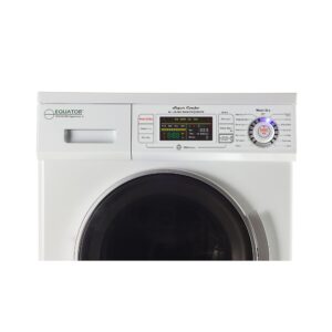 Equator ProCompact 110V Vented/Ventless 13lbs Combo Washer Dryer+Portability Kit (White)