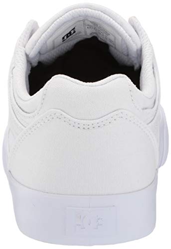 DC womens Kalis Vulc Skate Shoe, White/White, 7 US