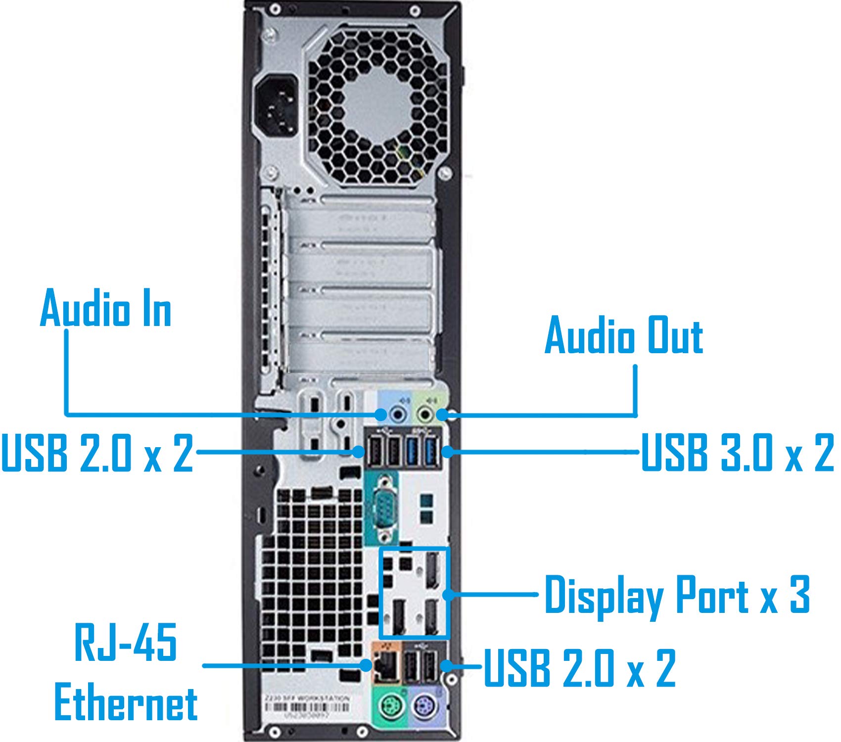 HP z230 Workstation SFF Desktop Computer, Intel Core i7-4770 Upto 3.9GHz, 16GB RAM, 1TB SSD 500GB HDD, HD Graphics 4600 4K, DisplayPort, HDMI, Wi-Fi, Bluetooth - Windows 10 Pro (Renewed)