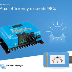 Victron Energy SmartSolar MPPT MC4 250V 60 amp 12/24/36/48-Volt Solar Charge Controller (Bluetooth)