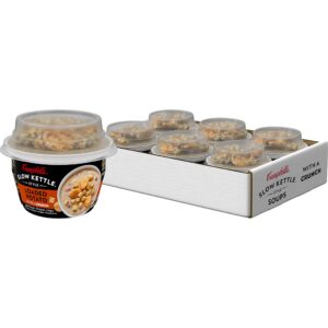 campbell's slow kettle style loaded potato soup with a crunch, 7 oz microwavable cup (case of 6)