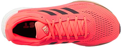 Adidas Solar Glide 3 Womens Running Trainers Sneakers (UK 8.5 US 10 EU 42 2/3, red White Black FV7258)