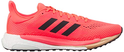 Adidas Solar Glide 3 Womens Running Trainers Sneakers (UK 8.5 US 10 EU 42 2/3, red White Black FV7258)