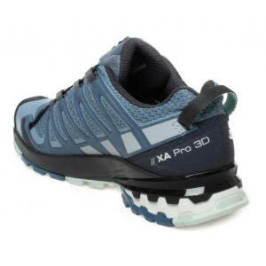 Salomon XA PRO 3D v8 Trail Running Shoes for Women, Ashley Blue/Ebony/Opal Blue, 9