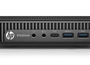 HP EliteDesk 800 G2 Mini Business Desktop PC Intel Quad-Core i3-6100T up to 3.2G,16GB DDR4,512GB SSD,VGA,DP Port,Windows 10 Professional 64 Bit-Multi-Language-English/Spanish (Renewed)