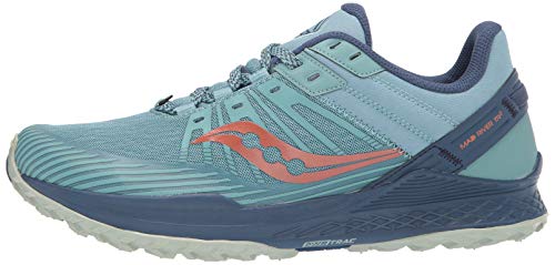 Saucony Women's Mad TR2 Trail Running Shoe, River/Copper, 10.5