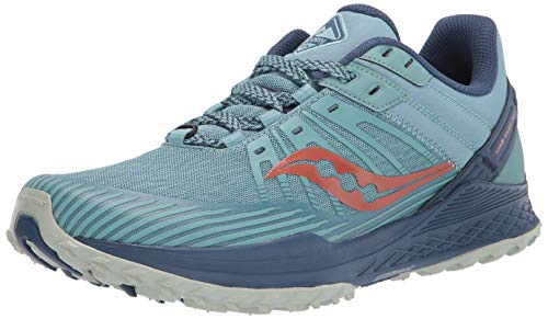 Saucony Women's Mad TR2 Trail Running Shoe, River/Copper, 10.5