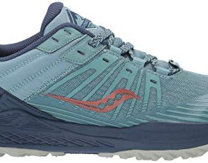 Saucony Women's Mad TR2 Trail Running Shoe, River/Copper, 10.5