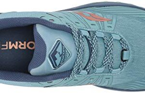 Saucony Women's Mad TR2 Trail Running Shoe, River/Copper, 10.5