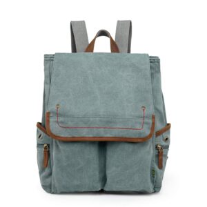 atona canvas backpack (teal)