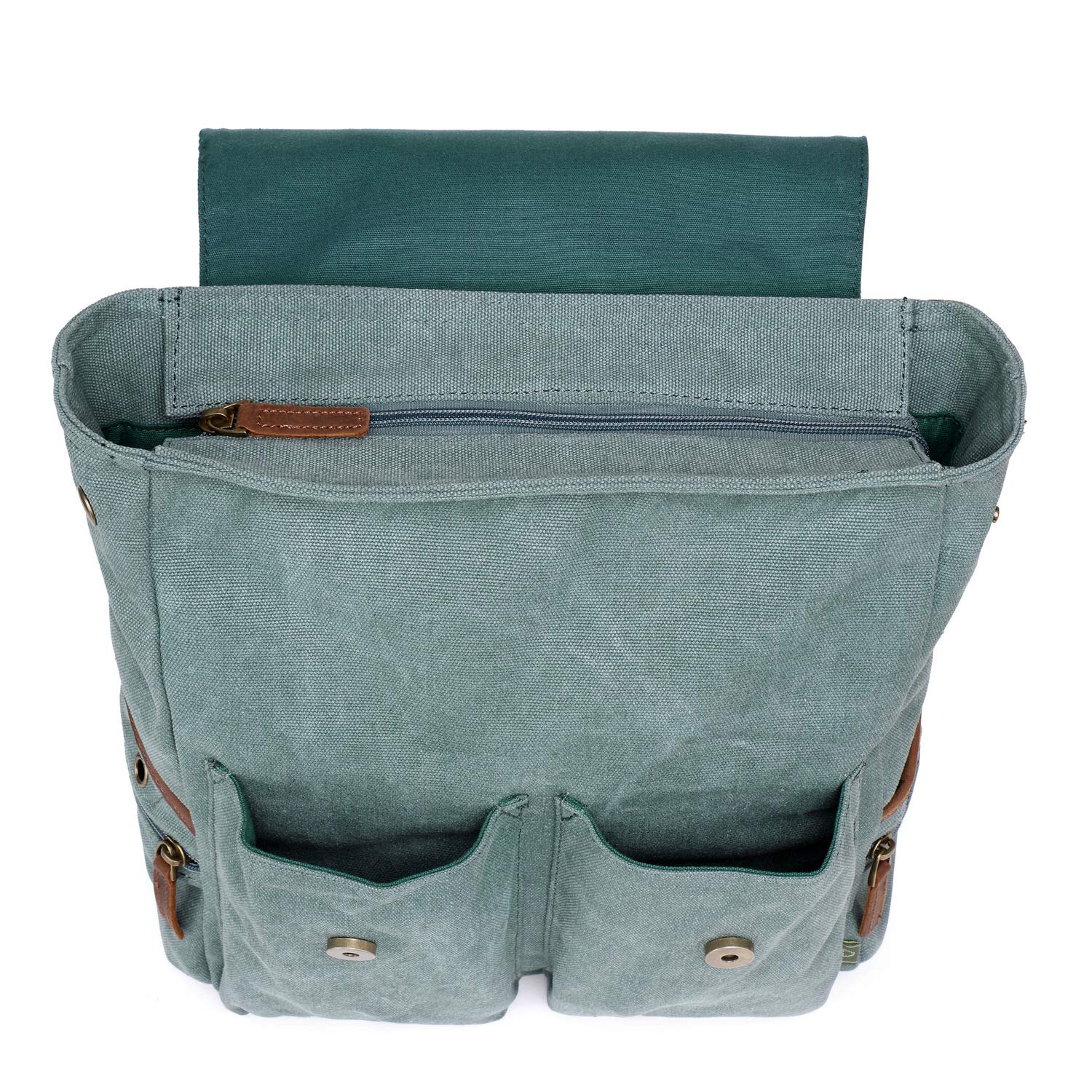 Atona Canvas Backpack (Teal)