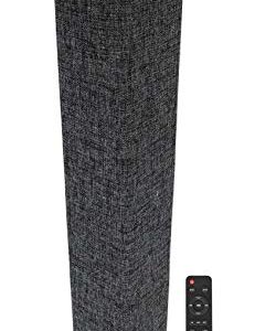 Rockville ONE-Tower All-in-One Tower Bluetooth Speaker System+HDMI/Optical/RCA, Black