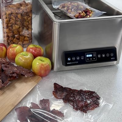 VacMaster VP95 Chamber Vacuum Sealer with Industrial Oil Pump. Great for Portioning, Meal Prep, Restaurants, Catering, Food Trucks, Sous Vide, Home. Great for Dry Goods, Liquids and Marinades.