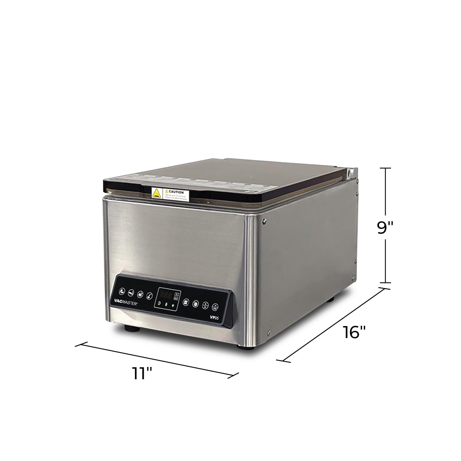 VacMaster VP95 Chamber Vacuum Sealer with Industrial Oil Pump. Great for Portioning, Meal Prep, Restaurants, Catering, Food Trucks, Sous Vide, Home. Great for Dry Goods, Liquids and Marinades.