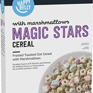 Amazon Brand, Happy Belly Magic Stars Cereal, Marshmallows, 11.5 Oz