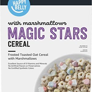 Amazon Brand, Happy Belly Magic Stars Cereal, Marshmallows, 11.5 Oz