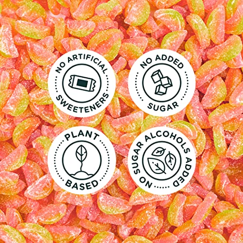 SmartSweets Sourmelon bites, Low Sugar Gummy Candy (3g), Low Calorie (130), Gluten-Free -1.8oz (Pack of 6) Packaging may vary