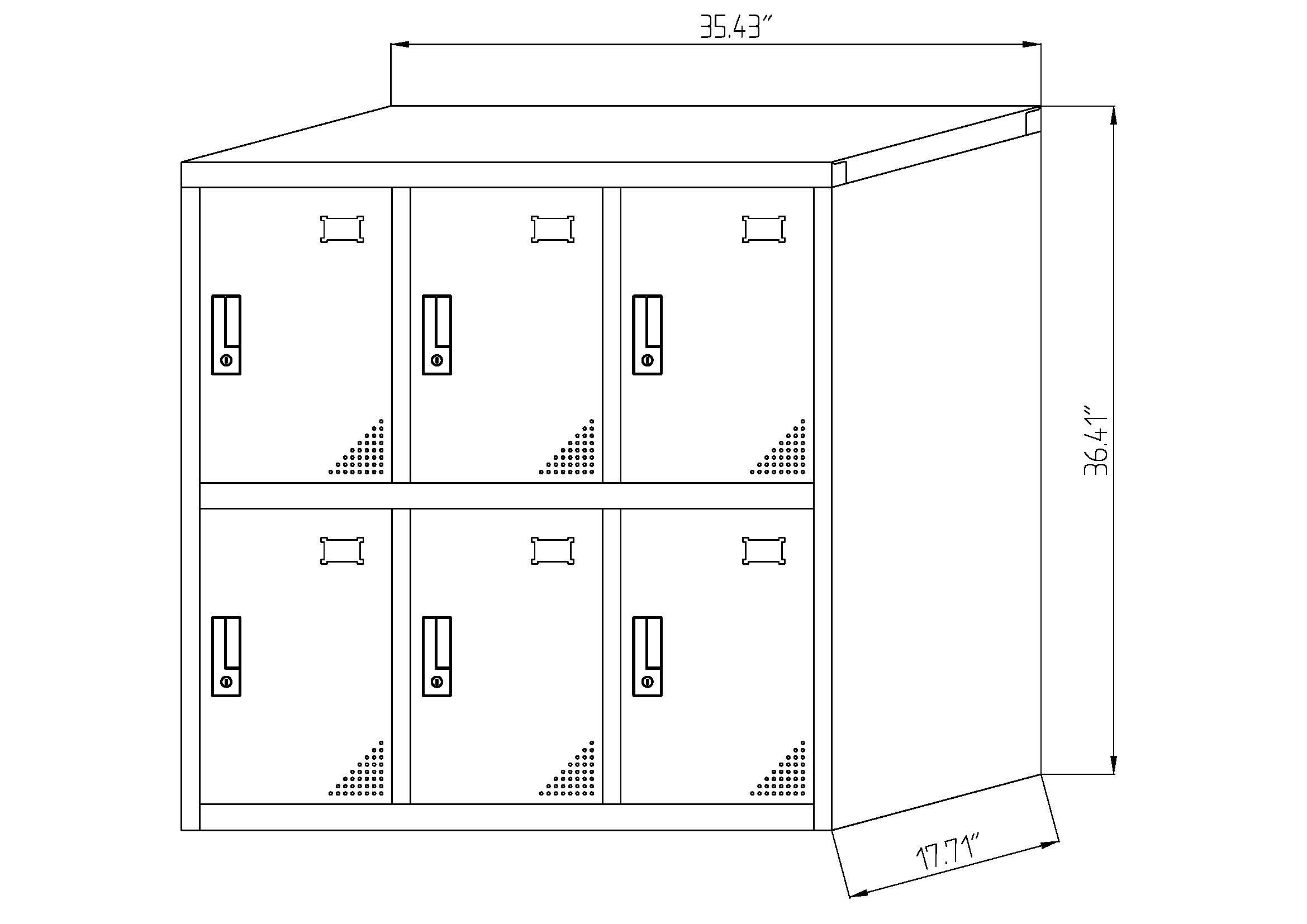 MAYROY Metal Locker Office Storage Locker Home Steel Locker School Storage Organizer, Storage Cabinet for Kids Students Employee (White, W6D)