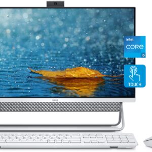 Dell Newest Inspiron 5000 All in One Desktop 24" FHD Touch-Display, i5-1135G7, 16GB DDR4 Memory, 512GB PCIe Solid State Drive, HDMI, WiFi, Pop-up Webcam, Wireless Mouse&Keyboard, Win10