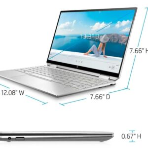 HP - Spectre x360 2-in-1 13.3" 4K Ultra HD Touch-Screen Laptop - Intel Core i5 - 8GB Memory - 256GB SSD - Natural Silver