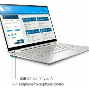 HP - Spectre x360 2-in-1 13.3" 4K Ultra HD Touch-Screen Laptop - Intel Core i5 - 8GB Memory - 256GB SSD - Natural Silver