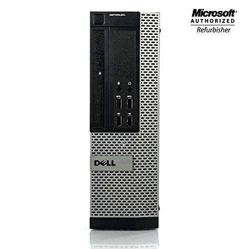 Dell Optiplex 7020 Gaming Desktop PC - Intel Core i7 4th Gen 3.4 GHz, NVIDIA GeForce GT 730 4GB, 16GB RAM, 512GB SSD, HDMI, DVI, VGA, DVD, New Keyboard, Mouse, WiFi, Windows 10 Professional (Renewed)