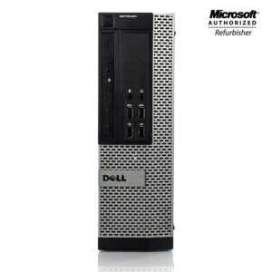 Dell Optiplex 7020 Gaming Desktop Computer - Intel Core i7 4th Gen 3.4 GHz, NVIDIA GT 730 4GB DDR5, 16GB RAM, 1TB SSD, HDMI, DVI, DVD-ROM, New Keyboard, Mouse, WiFi, Windows 10 Home(Renewed)